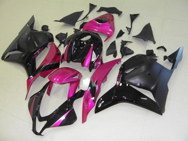 2009-2012 Pink Black Honda CBR600RR Motorcycle Fairings Kit UK Factory 2009-2012 Pink Black Honda CBR600RR Motorcycle Fairings Kit UK Factory