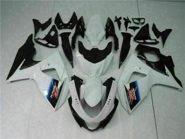 2009-2016 White Black Suzuki GSXR 1000 K9 Motorcycle Fairings MF1847 UK Factory