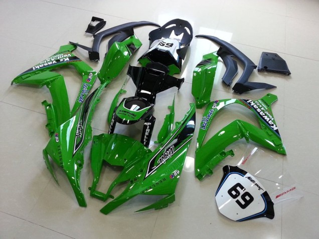 2011-2015 Green Kawasaki ZX10R Moto Fairings UK Factory 2011-2015 Green Kawasaki ZX10R Moto Fairings UK Factory