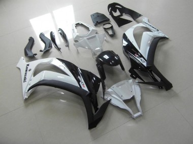 2011-2015 White Black Kawasaki Ninja ZX10R Motorcycle Fairings MF3784 UK Factory