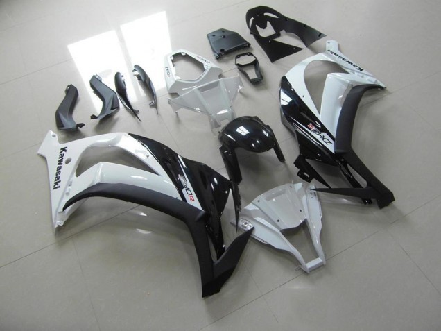 2011-2015 White Black Kawasaki ZX10R Motorbike Fairings UK Factory 2011-2015 White Black Kawasaki ZX10R Motorbike Fairings UK Factory