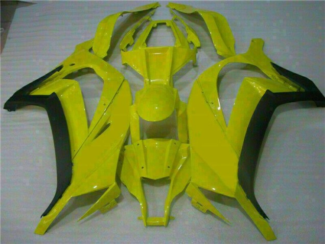 2011-2015 Yellow Kawasaki ZX10R Motorcycle Fairings Kit UK Factory 2011-2015 Yellow Kawasaki ZX10R Motorcycle Fairings Kit UK Factory