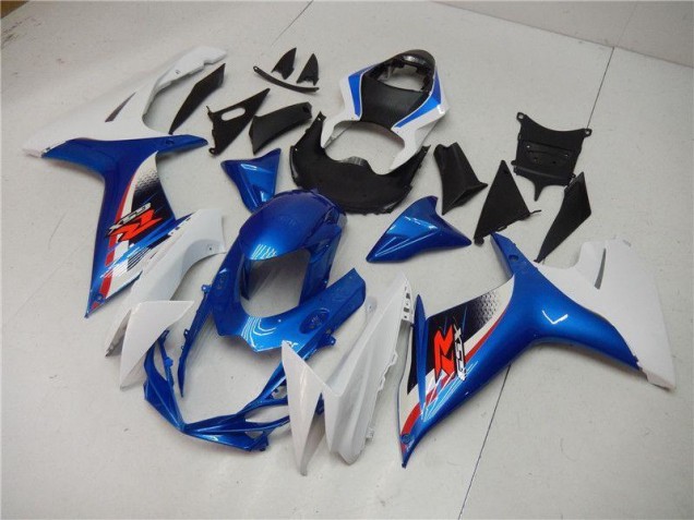 2011-2021 Blue White Suzuki GSXR 600/750 Motorcycle Replacement Fairings UK Factory 2011-2021 Blue White Suzuki GSXR 600/750 Motorcycle Replacement Fairings UK Factory