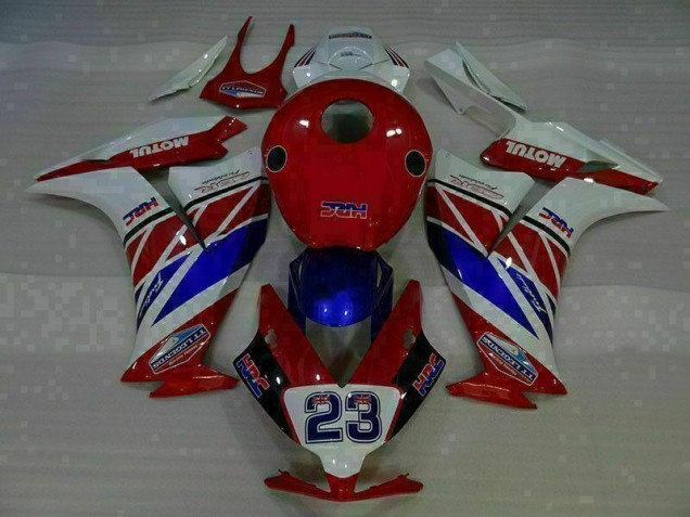 2012-2016 Red White Blue 23 Honda CBR1000RR Bike Fairing Kit UK Factory 2012-2016 Red White Blue 23 Honda CBR1000RR Bike Fairing Kit UK Factory