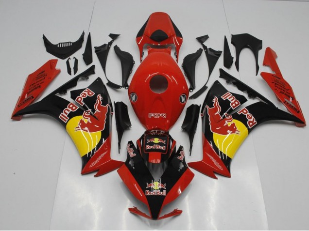2012-2016 Black Red Bull Honda CBR1000RR Motorcycle Fairing UK Factory 2012-2016 Black Red Bull Honda CBR1000RR Motorcycle Fairing UK Factory
