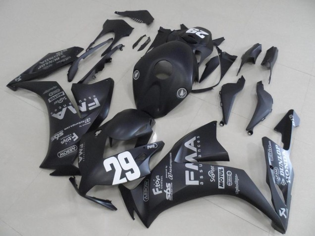 2012-2016 Matte Black Grey Decals 29 Honda CBR1000RR Replacement Motorcycle Fairings UK Factory 2012-2016 Matte Black Grey Decals 29 Honda CBR1000RR Replacement Motorcycle Fairings UK Factory