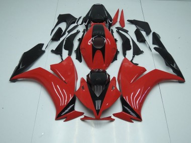 2012-2016 Red Black with No Decals Honda CBR1000RR Moto Fairings UK Factory