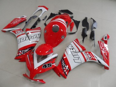 2012-2016 Red Liverpool 45 Honda CBR1000RR Bike Fairings UK Factory