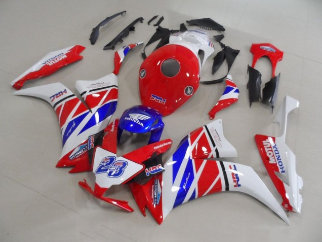 2012-2016 Red White Blue HRC 23 Honda CBR1000RR Replacement Motorcycle Fairings UK Factory 2012-2016 Red White Blue HRC 23 Honda CBR1000RR Replacement Motorcycle Fairings UK Factory