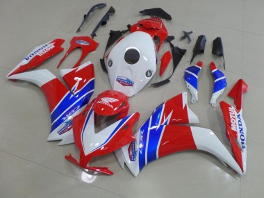 2012-2016 White Red Tt Legend Honda CBR1000RR Motorcycle Fairings MF3405 UK Factory
