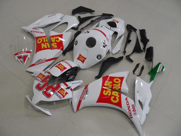 2012-2016 San Carlo Honda CBR1000RR Motorcyle Fairings UK Factory 2012-2016 San Carlo Honda CBR1000RR Motorcyle Fairings UK Factory