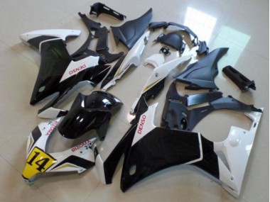 2013-2015 Black White Honda CBR500R Motorcycle Fairings MF2128 UK Factory