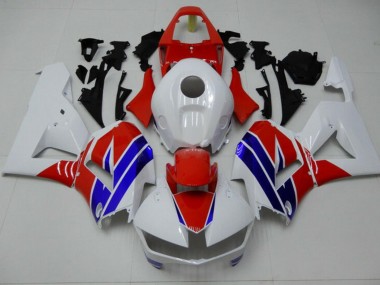 2013-2019 White Blue Red Honda CBR600RR Motorcycle Fairings MF0259 UK Factory