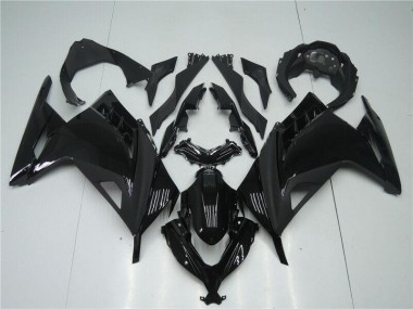 2013-2016 Glossy Matte Black Kawasaki EX300 Motorcycle Fairings MF0702 UK Factory