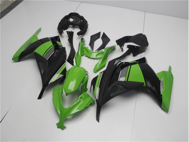 2013-2016 Green Black Kawasaki EX300 Motor Bike Fairings UK Factory 2013-2016 Green Black Kawasaki EX300 Motor Bike Fairings UK Factory