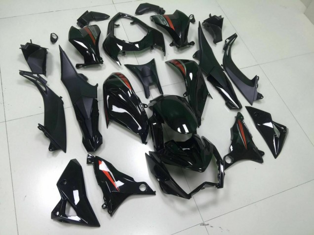 2013-2016 Black Kawasaki Z800 Motorcycle Fairings Kits UK Factory 2013-2016 Black Kawasaki Z800 Motorcycle Fairings Kits UK Factory