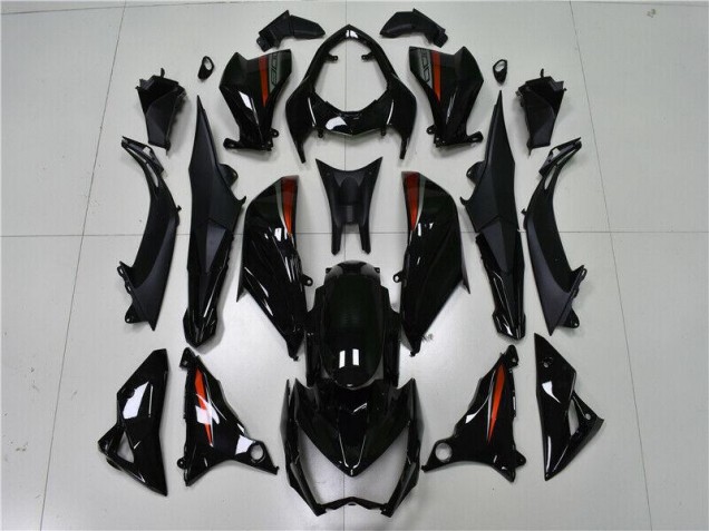 2013-2016 Black Kawasaki Z800 Motorcycle Fairings Kits UK Factory 2013-2016 Black Kawasaki Z800 Motorcycle Fairings Kits UK Factory