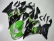 2013-2018 Green Black Kawasaki ZX6R Replacement Fairings UK Factory 2013-2018 Green Black Kawasaki ZX6R Replacement Fairings UK Factory