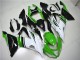 2013-2018 Green White Black Kawasaki ZX6R Motor Fairings UK Factory 2013-2018 Green White Black Kawasaki ZX6R Motor Fairings UK Factory