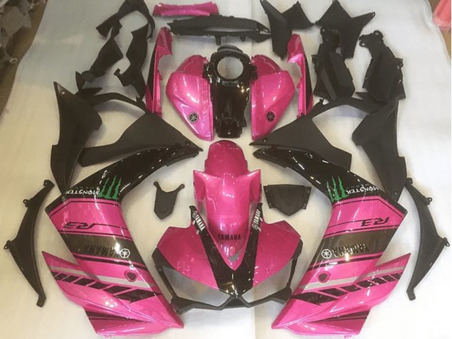2015-2022 Pink and Black Yamaha YZF R3 Replacement Fairings UK Factory 2015-2022 Pink and Black Yamaha YZF R3 Replacement Fairings UK Factory