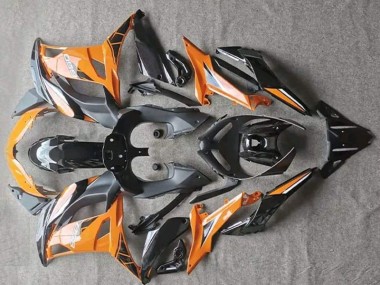 2017-2019 Glossy Orange Black Kawasaki EX650 Motorcycle Fairings MF0730 UK Factory