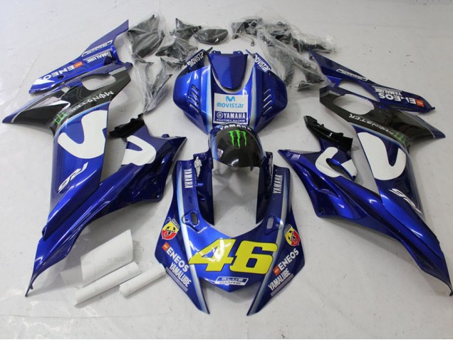 2017-2021 Rossi Yamaha YZF R6 Motorcycle Fairings UK Factory 2017-2021 Rossi Yamaha YZF R6 Motorcycle Fairings UK Factory