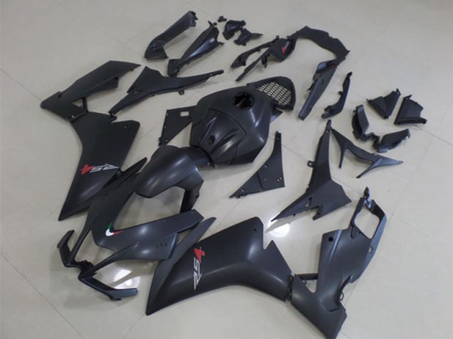 2011-2018 Black Aprilia RS4 50 125 Motorbike Fairing UK Factory 2011-2018 Black Aprilia RS4 50 125 Motorbike Fairing UK Factory
