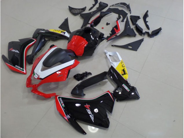 2011-2018 Black Red White Aprilia RS4 50 125 Motor Bike Fairings UK Factory 2011-2018 Black Red White Aprilia RS4 50 125 Motor Bike Fairings UK Factory