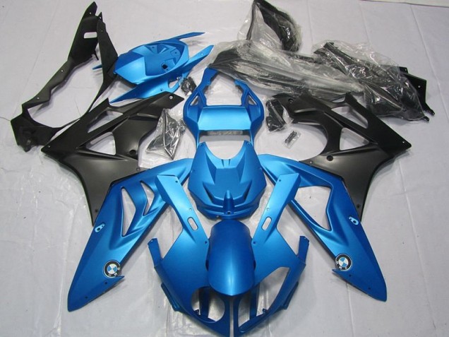 2009-2014 Black Blue BMW S1000RR Motorbike Fairings UK Factory
