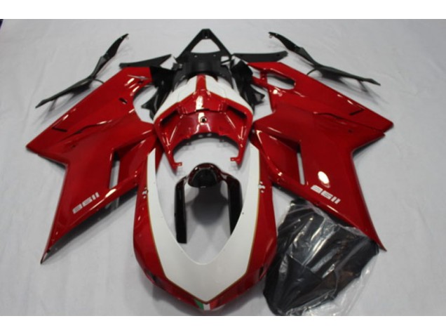 2007-2014 Red Ducati 1198 Motorcycle Fairing Kit UK Factory 2007-2014 Red Ducati 1198 Motorcycle Fairing Kit UK Factory