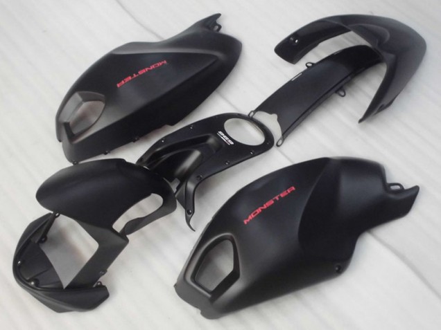 2008-2012 Black Red Monster Ducati Monster 696 Replacement Motorcycle Fairings UK Factory 2008-2012 Black Red Monster Ducati Monster 696 Replacement Motorcycle Fairings UK Factory