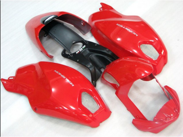 2008-2012 Red Monster Ducati Monster 696 Motorcycle Bodywork UK Factory 2008-2012 Red Monster Ducati Monster 696 Motorcycle Bodywork UK Factory