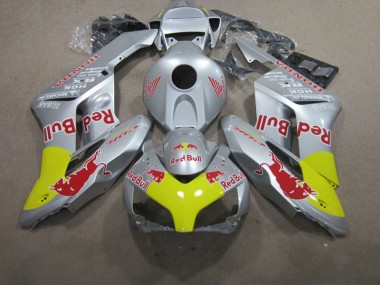 2004-2005 Silver Red Bull Honda CBR1000RR Motorcylce Fairings UK Factory