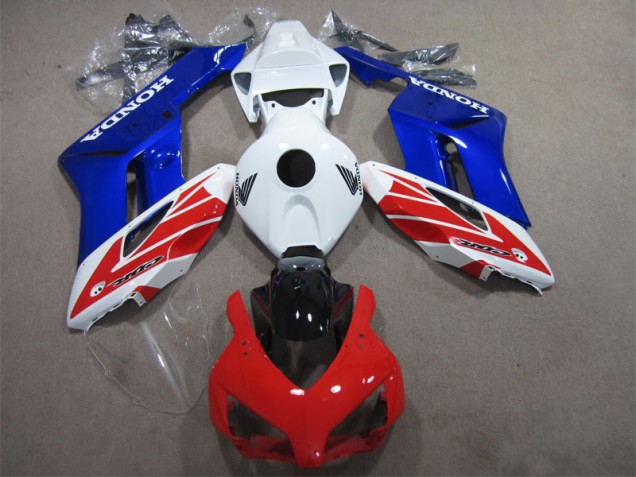 2004-2005 White Red Blue Honda CBR1000RR Motorcycle Fairing Kit UK Factory 2004-2005 White Red Blue Honda CBR1000RR Motorcycle Fairing Kit UK Factory