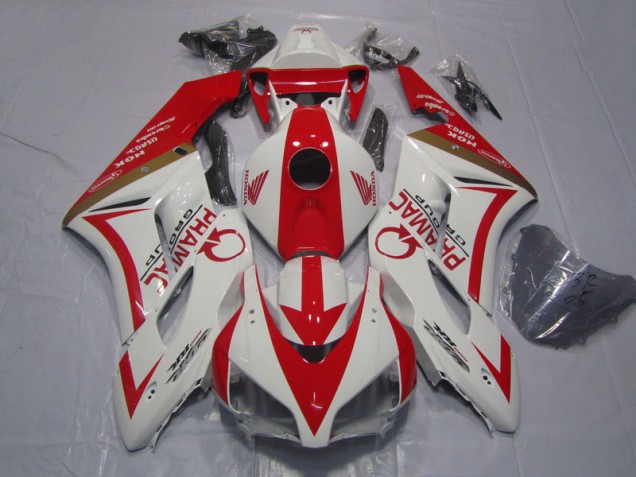 2004-2005 White Red PRAMAC Honda CBR1000RR Motorcycle Bodywork UK Factory