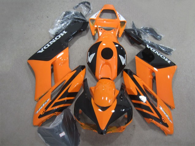 2004-2005 Black Orange Honda CBR1000RR Motorbike Fairing Kits UK Factory 2004-2005 Black Orange Honda CBR1000RR Motorbike Fairing Kits UK Factory