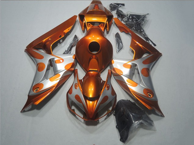 2006-2007 Orange Honda CBR1000RR Motorcycle Replacement Fairings UK Factory 2006-2007 Orange Honda CBR1000RR Motorcycle Replacement Fairings UK Factory