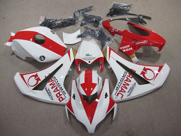 2008-2011 White Red PRAMAC Honda CBR1000RR Bike Fairing UK Factory 2008-2011 White Red PRAMAC Honda CBR1000RR Bike Fairing UK Factory
