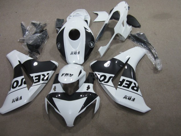 2008-2011 Black White Repsol Honda CBR1000RR Replacement Motorcycle Fairings UK Factory 2008-2011 Black White Repsol Honda CBR1000RR Replacement Motorcycle Fairings UK Factory