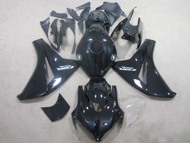 2008-2011 Black Honda CBR1000RR Motorcycle Fairings Kits UK Factory 2008-2011 Black Honda CBR1000RR Motorcycle Fairings Kits UK Factory