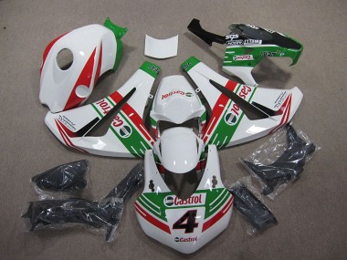 2008-2011 Castrol 4 Honda CBR1000RR Replacement Fairings UK Factory