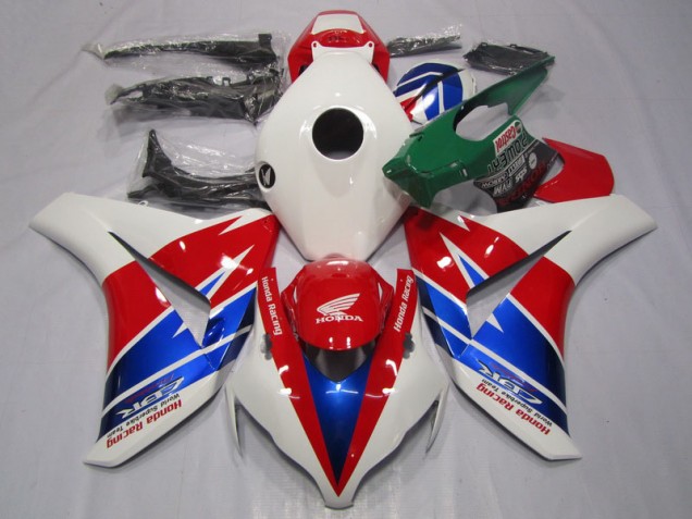 2008-2011 Red White Blue Honda CBR1000RR Motorcycle Fairing UK Factory 2008-2011 Red White Blue Honda CBR1000RR Motorcycle Fairing UK Factory