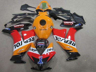 2012-2016 Repsol 1 Honda CBR1000RR Motorcycle Fairing Kits UK Factory