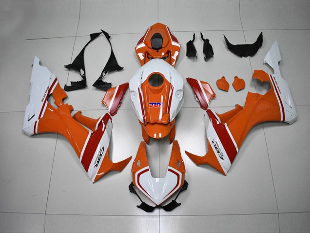 2017-2020 Orange White HRC Honda CBR1000RR Motorbike Fairing UK Factory 2017-2020 Orange White HRC Honda CBR1000RR Motorbike Fairing UK Factory