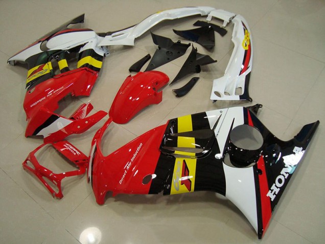1995-1998 Red Black White Yellow Honda CBR600 F3 Motorbike Fairing UK Factory 1995-1998 Red Black White Yellow Honda CBR600 F3 Motorbike Fairing UK Factory