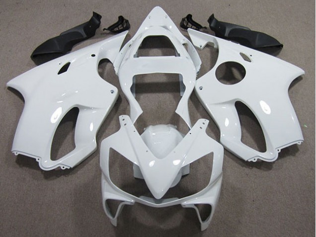 2001-2003 White Honda CBR600 F4i Motorcycle Fairings Kit UK Factory 2001-2003 White Honda CBR600 F4i Motorcycle Fairings Kit UK Factory