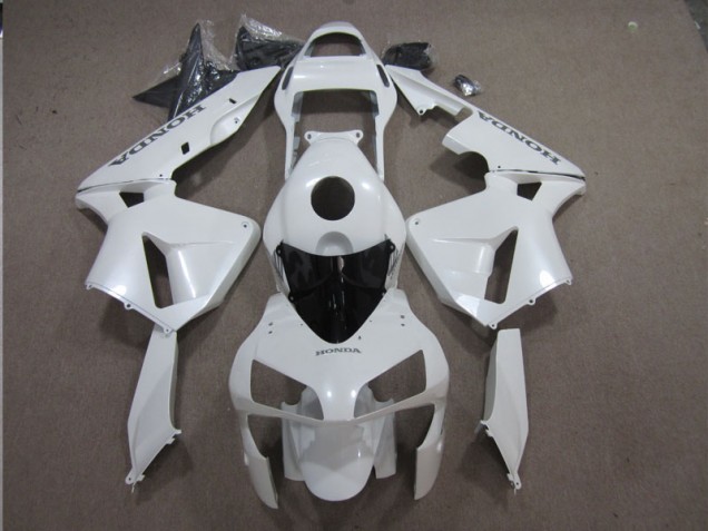 2003-2004 White Honda CBR600RR Bike Fairings UK Factory 2003-2004 White Honda CBR600RR Bike Fairings UK Factory