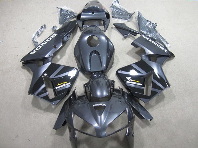 2005-2006 Black Honda CBR600RR Motorcycle Fairings UK Factory