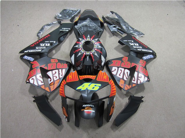 2005-2006 Repsol 46 Honda CBR600RR Motorcycle Fairings Kits UK Factory