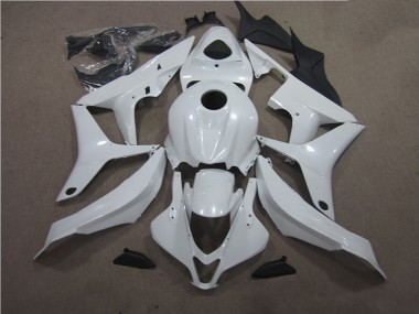 2007-2008 White Honda CBR600RR Bike Fairings UK Factory